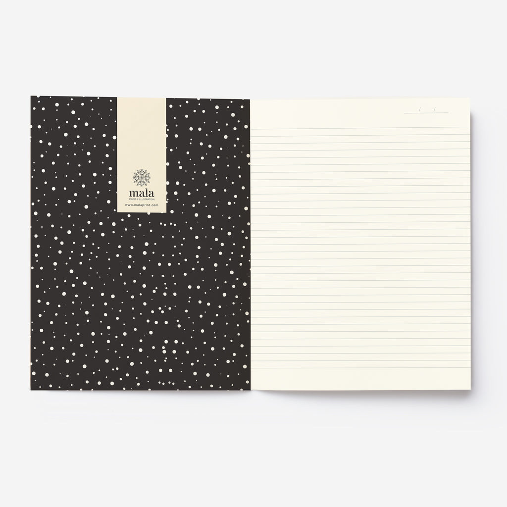 STARRY NIGHT - מחברת ליל כוכבים A5 notebook