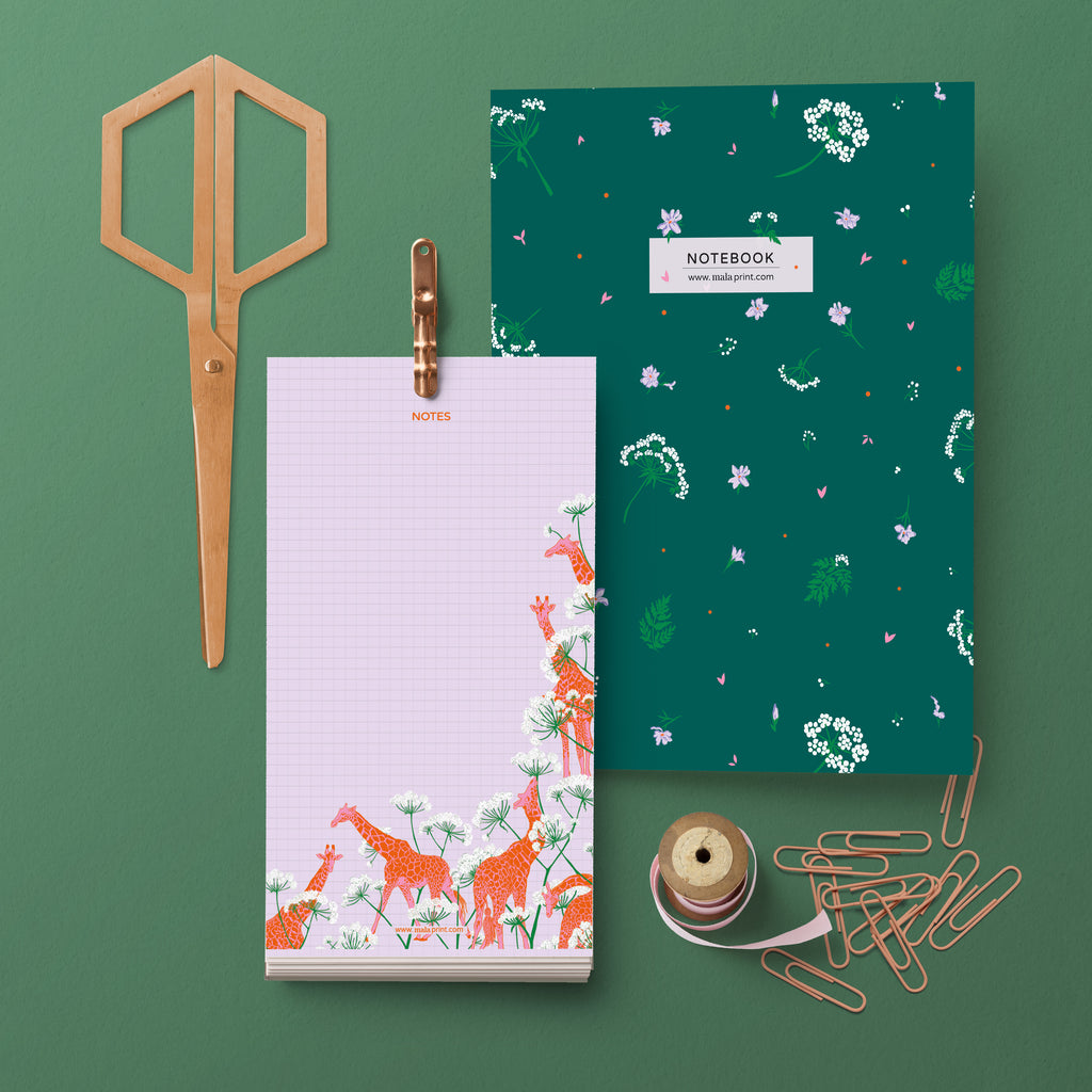SPRING FLOWERS - מחברת פריחה אביבית A5 notebook