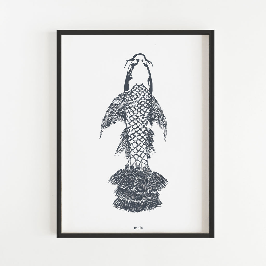 KOI FISH - הדפס דג מקרמה Medium/Large poster