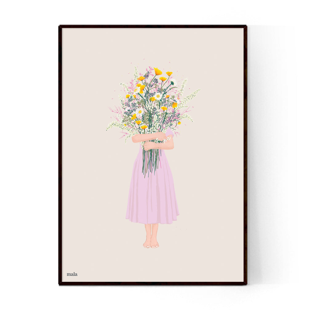 ALWAYS BLOOMING NO.5 -  Small/Medium/Large poster