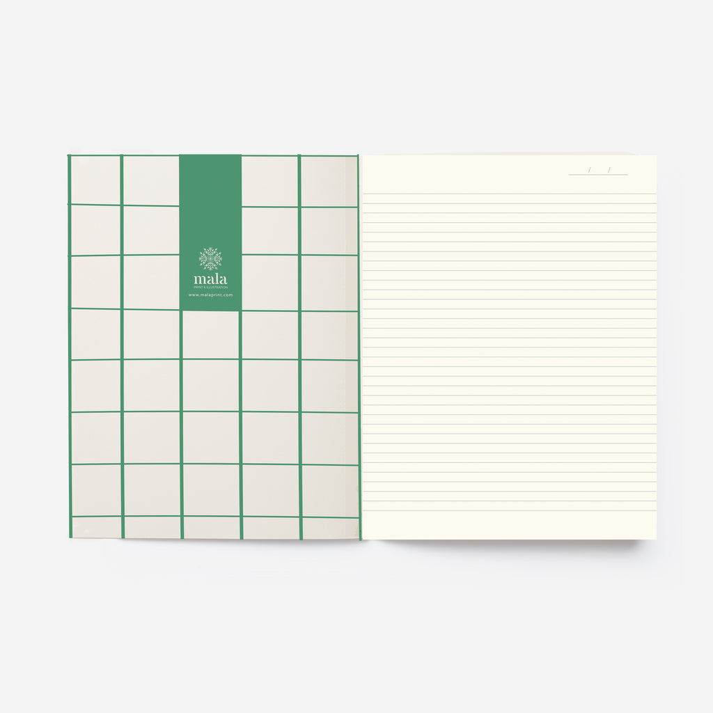 HAPPY LEMONS - מחברת לימונים משמחת A5 notebook