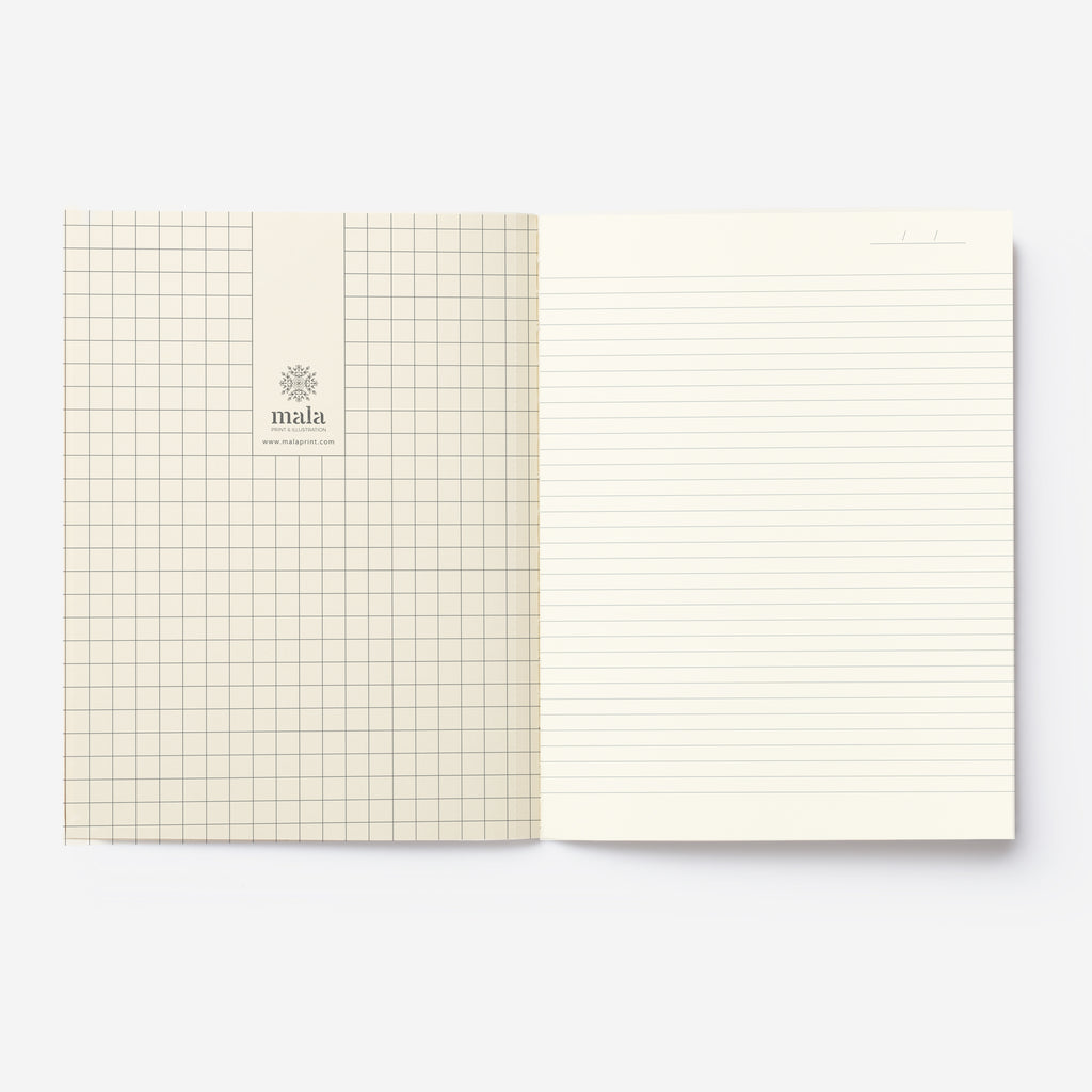 ORIGAMI LEOPARD - מחברת נמרים מאוריגמי A5 notebook