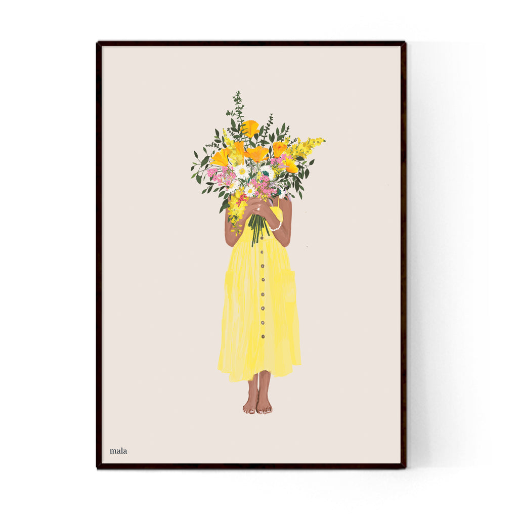 ALWAYS BLOOMING NO.4 -  Small/Medium/Large poster