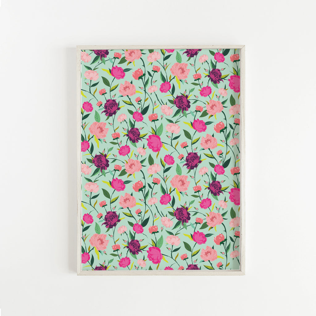 PEONIES SET סט נוריות כחול