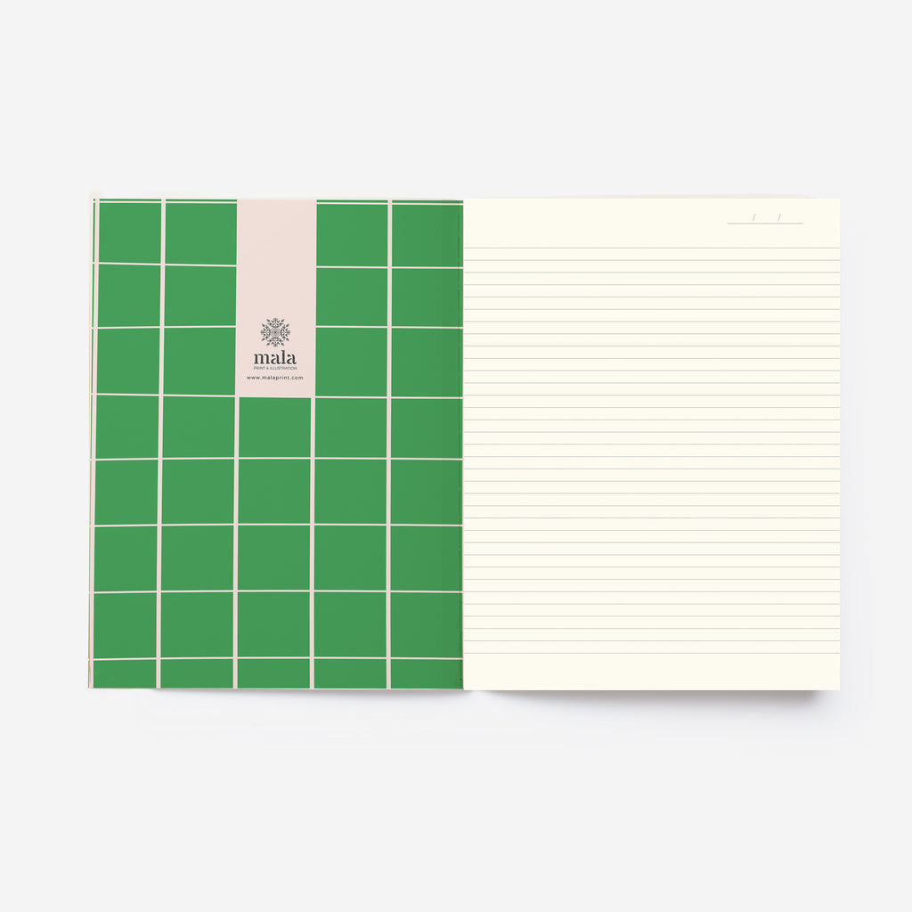 YELLOW BLOSSOM - מחברת פריחה צהובה A5 notebook