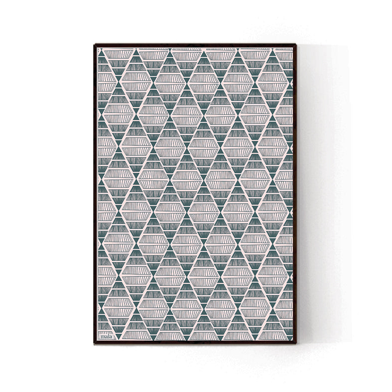 GEOMETRIC PATTERN - הדפס פטרן גיאומטרי Medium poster