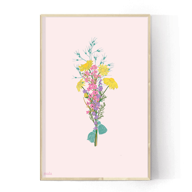 WILDFLOWERS - זר פרחי בר Small/Medium poster