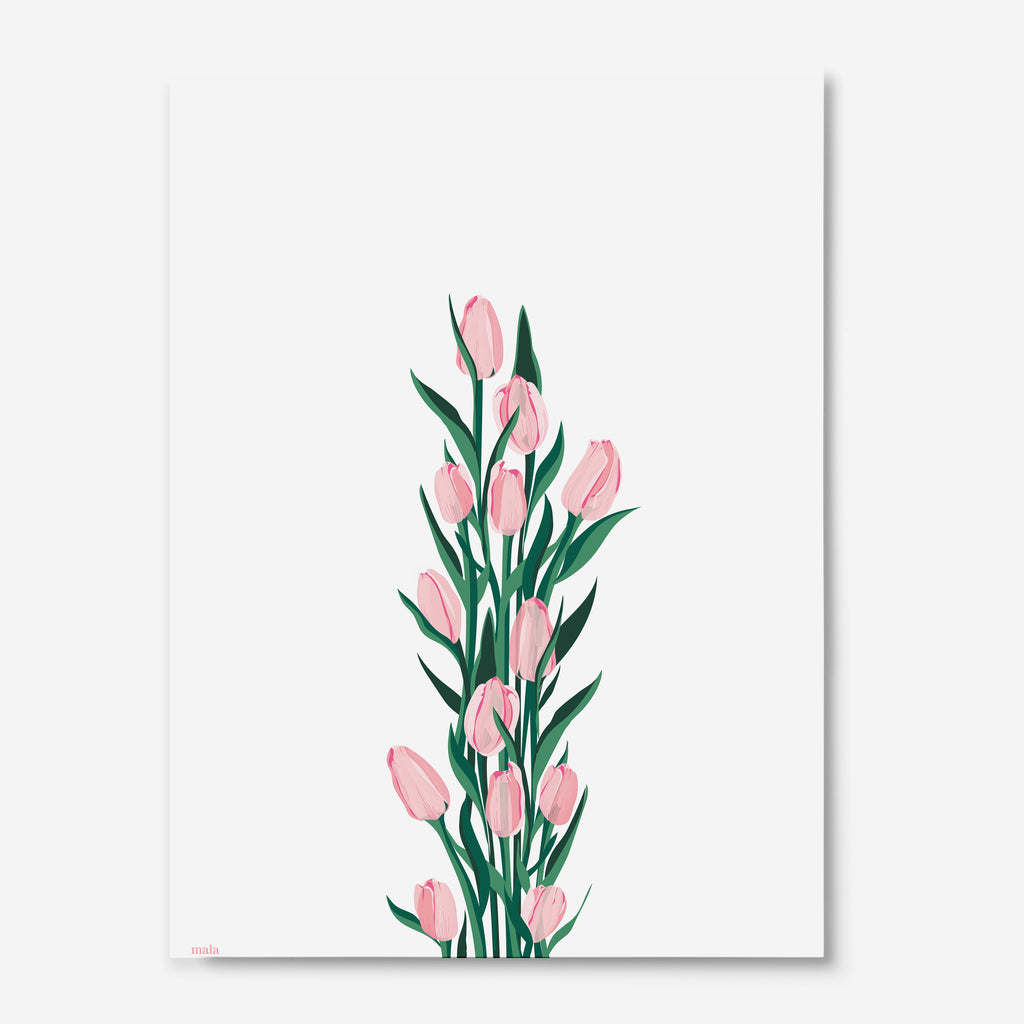 TULIPS BLOSSOM poster