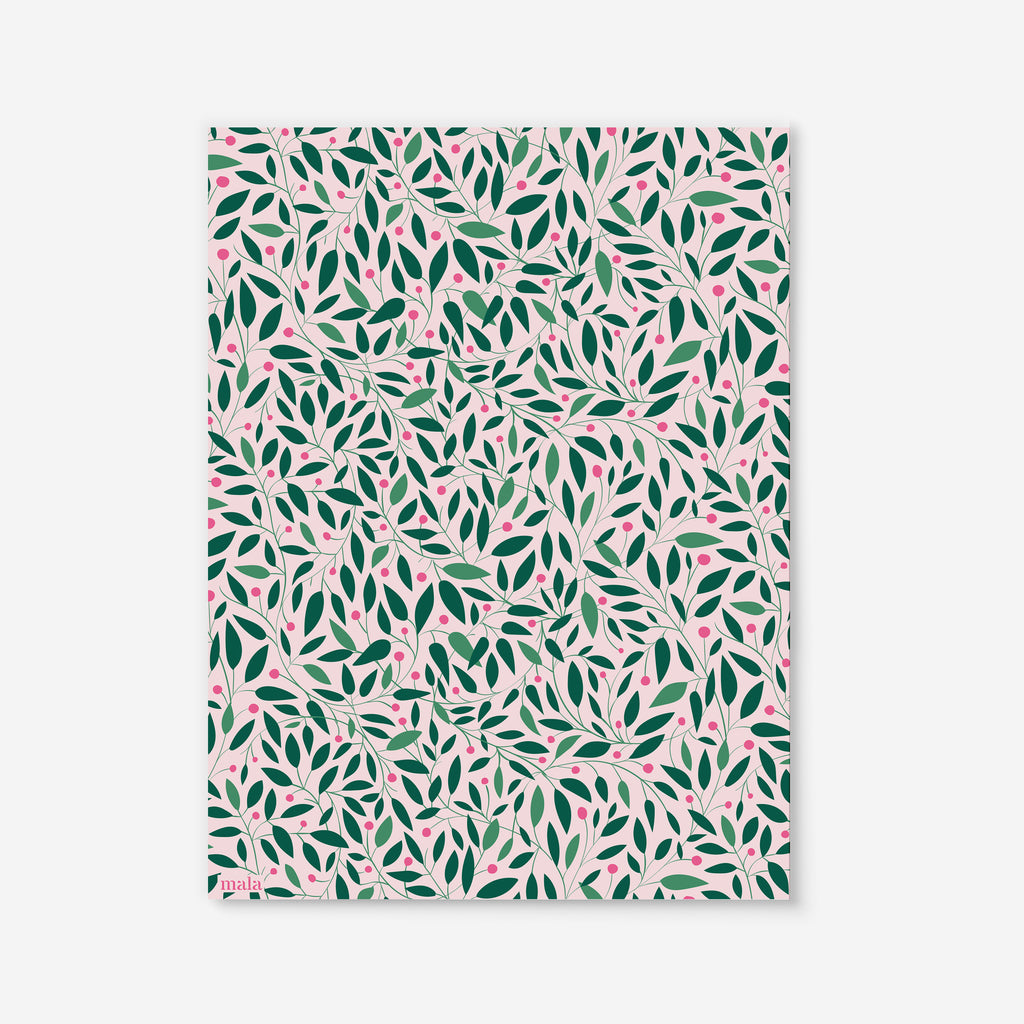 LEAF PATTERN poster - הדפס צמיחת עלים  Small poster