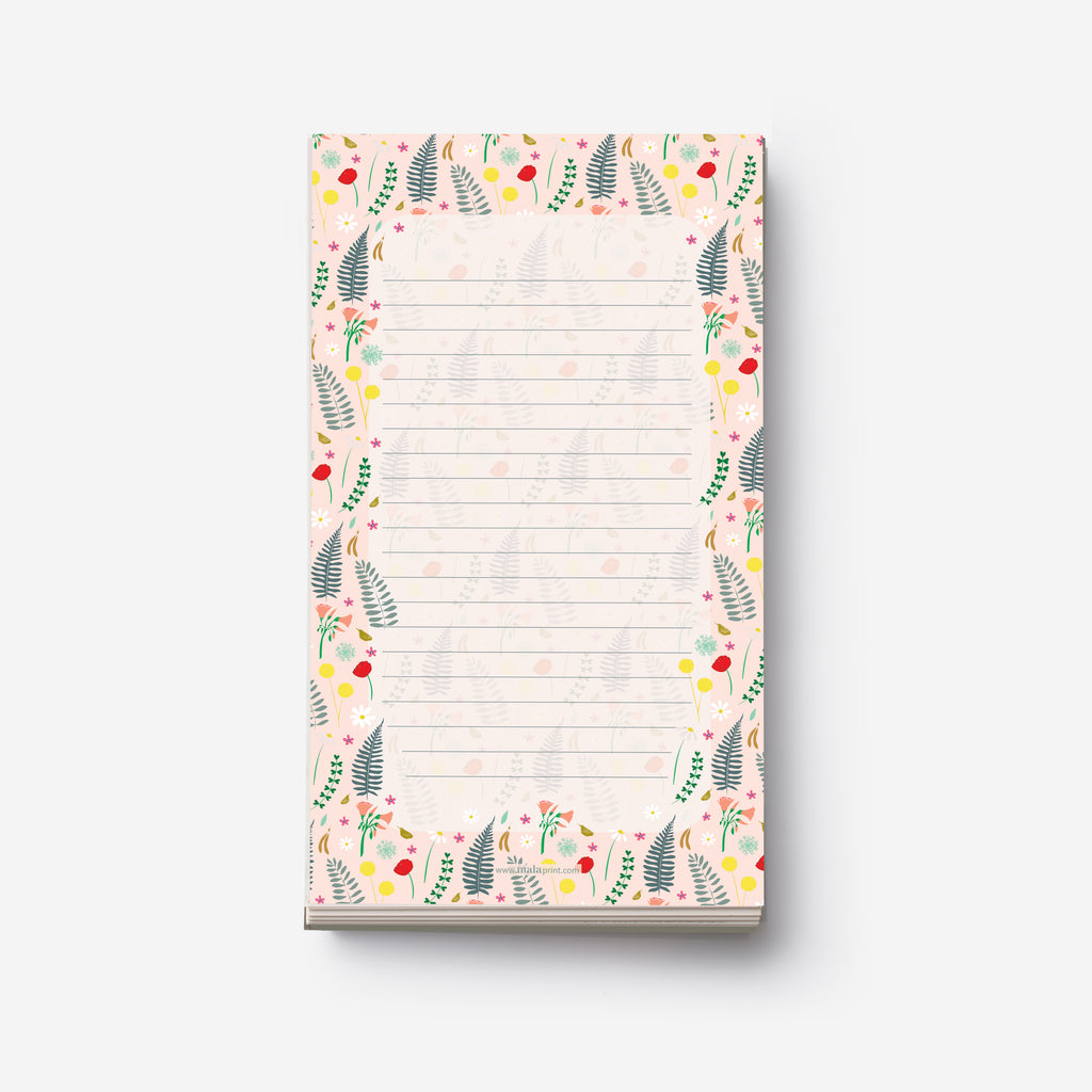 FIELD FLOWERS - פנקס יער Medium notepad