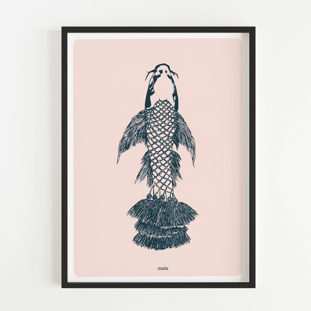 KOI FISH - הדפס דג מקרמה Large poster