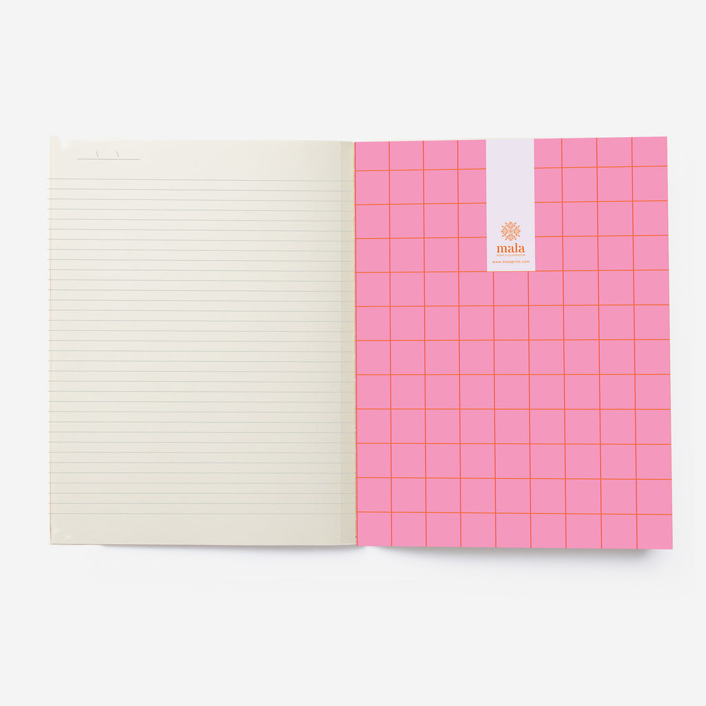 SPRING FLOWERS - מחברת פריחת אביב גדולה Large notebook