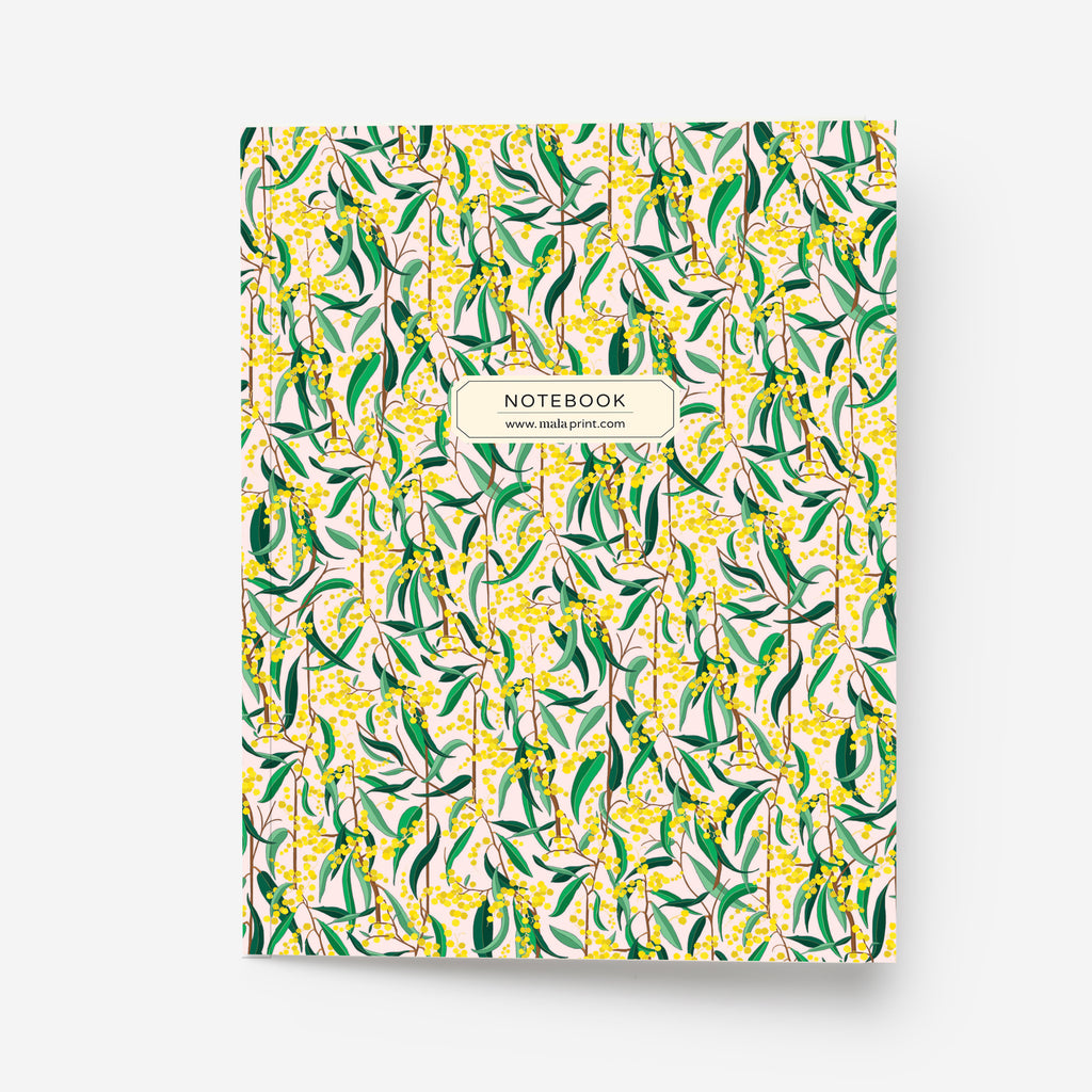 YELLOW BLOSSOM - מחברת פריחה צהובה A5 notebook