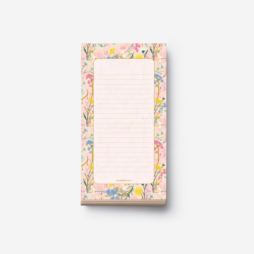 SPRING FLOWERING NOTEPAD- פנקס פריחת האביב Medium notepad